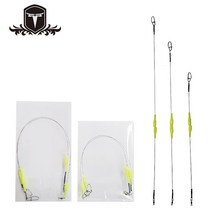 TJ코리아 케미 티타늄 와이어 갈치 풀치 삼치 채비 (케미 티타늄 와이어 갈치채비), 티타늄와이어20cm 1봉