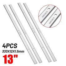 메타보 DH330 DH316 용 휴대용 대패 블레이드 13 인치-1/2 인치 HSS 더블 에지 세트 목공 전동 공구용, 한개옵션0