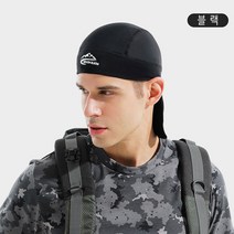 편안한 고탄력 스포츠 두건 쿨 두건 자전거 바이크 메쉬 여름 비니, 1개, 블랙