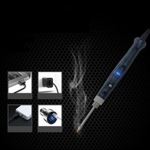 USB 미니 인두기 3D프린터 펜 후가공 전자 실습용, 보미보미 본상품선택