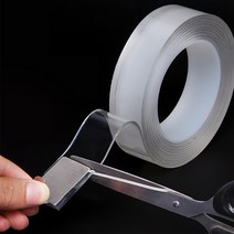 나노 강력 두꺼운 양면 테이프 투명 2cm 3M
