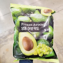 보냉백포장 냉동 아보카도 1.5kg, 단품, 단품