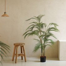 플라우스302 켄챠 야자 나무 조화, 135cm, 1개