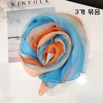 (묶음상품기획전)실키 스카프 롱스카프 (3개묶음)