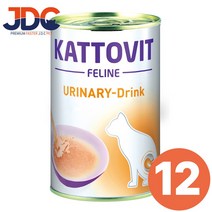 카토빗 드링크 음수량 유리너리 레날 135ml X 12개 고양이캔, 레날 12개