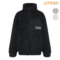 [리트머스] 공용 우븐절개 덤블보아 하이넥 점퍼_LK4JU822