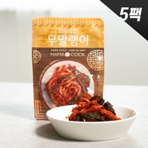 마마쿡 한식정찬 무말랭이 5팩
