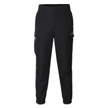 남성 로고 레터링 조거팬츠 블랙_CHC3MPT0017BK