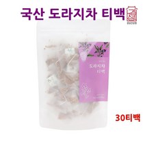 도라지차 티백 100 국산 도라지 약도라지 배도라지 도라지청 사포닌 섬유질 대추 생강 임산부 만들기 국내산 100% 삼각티백, 1봉, 30티백