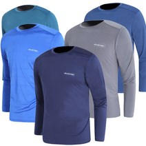 노블진 윈드라운드 남자기능성티셔츠 50대남자옷 쿨맥스