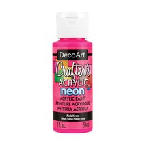 공예몰 데코아트 크래프터 아크릴물감 2oz, 58_Pink Neon
