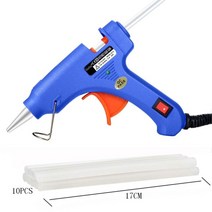 미니 무선 글루건 실리콘 petpig high temp 20w glue gun 110-220v hot melt glue 이동식 diy 도구 전동 공구 small craft, A B, 우리