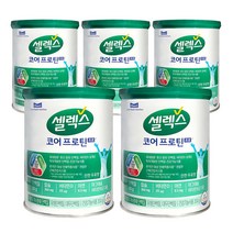 셀렉스 코어 프로틴 프로 류신단백질 저분자 가수분해 단백질 농축유청단백 분리대두단백, 5통, 304g