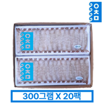 노바시새우 6kg 20미 30미 40 새우튀김 튀김용 손질완료 냉동 업소용, 노바시새우 20미 X 20팩