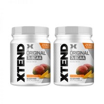 엑스텐드 BCAA 50서빙 망고맛 2통, 망고맛 1통+포도맛 1통+쉐이커 증정