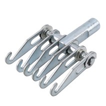 자동차판금 판금 잠금 auto car body 6 finger dent repair puller claw hook for slide hammer tool thread car, 없음