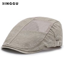 헌팅캡 산책 어르신 화가 노인 모자 50대 뉴스보이 할아버지 남성 빈티지 헌팅