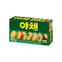 롯데웰푸드 야채크래커 아이간식 탕비실 캠핑 249g, 9개