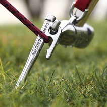 고강도 프리미엄 스텐레스 단조팩 세트 20cm 30cm 40cm 캠핑 텐트 콜팩, 프리미엄 스텐단조팩40cm 6P