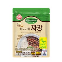 오뚜기 비건짜장 헬로베지 채소가득 짜장 200g, 2개