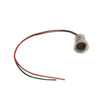 소켓 전선타입 E10 교재용 과학교구 20cm 꼬마전구 전구소켓 (1개발송), 00E10소켓 전선타입 20cm(1개발송)