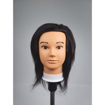 [삼미] 남자 커트용 남성 통가발 12인치 인모100%