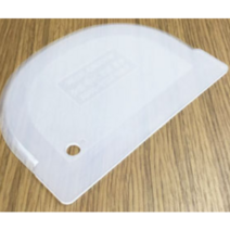 투명반달 스크레퍼(대) / 200x130mm / 유연한타입! / 스크래퍼 / 믹싱스크래퍼 / 베이킹스크레퍼 / 둥근스크래퍼