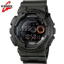 지샥 빅페이스 GD-100MS-3 남자 전자 시계 군인 손목 군대 학생 스포츠 방수 군용