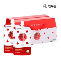 연두팜 NFC 착즙 프리미엄 사과즙 20개입 1박스 100ml, 2000ml, 1개