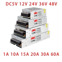 스위칭 전원 공급 장치 조명 변압기 AC 100-240V 소스 어댑터 SMPS LED 스트립 CCTV용 DC 5V 12V 24V 36V 48V 60W 360W 600W, 50A, 110V-220V