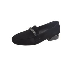 데일리 로퍼 키높이 가죽 스웨이드 여성 발편한 버클 리본 크리스탈 체인 플록 로우힐 espadrilles 신발 발레리나 레토르 스퀘어 토 누벅 벨벳 moccasins