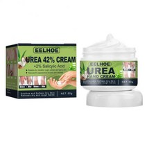 Urea 핸드 풋 크림 안티 드라이 크랙 스무스 힐 갈라진 리페어 각질 모이스처라이징 화이트닝 케어, CHINA, Beige