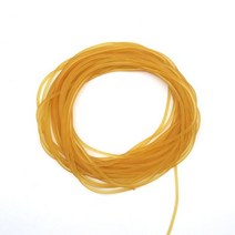 낚시 67 배 고탄성 솔리드 라텍스 고무 밴드 25mm 테니스 훈련 탄성 로프, 2.5mm natural 10m