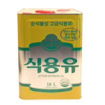 오뚜기 식용유 18L (1개), 2캔