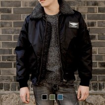 남자아우터 궐리티 굳 도톰한 항공패딩 잠바M~2XL