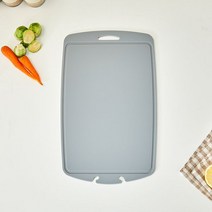 모던하우스분당점실리콘 삶아쓰는 살균도마L 38X24cm GREY_CK1822008, 그레이