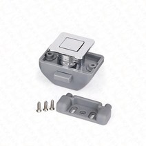 5PCS KAK 캠핑카 푸시 잠금 26mm RV 캐러밴 보트 모터 홈 캐비닛 서랍 잠금 장치가없는 푸시 버튼 래치 가구 하드웨어, 크롬