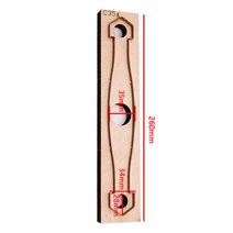 핸들 절단 금형 수제 DIY 가죽공예 템플릿, C35 대형