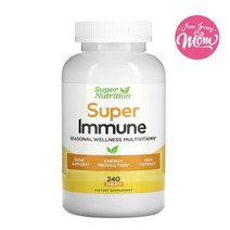 미국 정품 빠른배송!! 슈퍼 뉴트리션 슈퍼 이뮨 종합비타민 240정