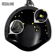 uv램프 젤네일램프 젤램프 uv경화기 젤네일기계 48W 손톱 건조기 UV LED 램프 18 자동 센서 매니큐어 젤, 한개옵션0, 한개옵션0