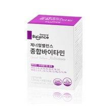 지쿱 제너럴 밸런스 종합 바이타민 90정, 1개