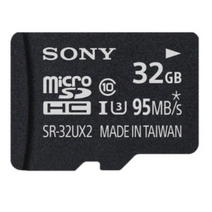 소니 microSD 메모리카드 Class 10 U3 UX SR-32UX2A, 32GB