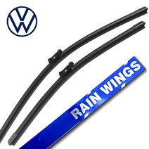 레인윙스 폭스바겐 뉴 CC 전용 순정(호환)형 플랫 와이퍼 전면세트 12년 04월~17년 2.0 TDI TSI 디젤 가솔린 4모션 블루모션 R라인, 폭스바겐 뉴 CC 12년 04월~17년
