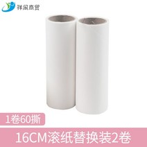 돌돌이 털스티커 테이프크리너 드럼세탁기 롤링브러쉬 털붙는기구 가정용 털붙임 털제거 옷 롤크리너, T01-랜덤 사이즈, C06-두권 리필종이 미포함 손잡이 빅사이즈(16CM)