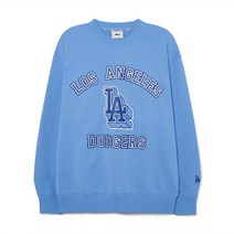 MLB 바시티 오버핏 맨투맨 LA L.Cobalt Blue 191162
