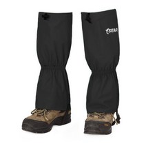 뱀각반 심마니각반 쇼스패츠 치마각반 안전각반 1 쌍 눈물 방지 방수 하이 레그 각반 레인 스노우 부츠 레그 커버 - 통기성 경량 옥스포드 천 - 하이킹 용, 푸른