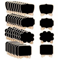 미니 블랙보드 책상미니칠판 가격표 메뉴표 쇼케이스 메뉴판 POP 프라이스칩 매장 디스플레이 십각형, 뽀죡사각