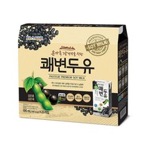 파스퇴르 쾌변두유검은콩190ml(20팩 x1세트), 쾌변두유검은콩190ml(20팩)