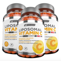 비토로지랩스 리포조말 비타민C 2000mg 180캡슐 x 3병 Natuspur