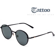타투 타투선글라스 TA3838ST-BK 연예인선글라스 동그란선글라스 티타늄